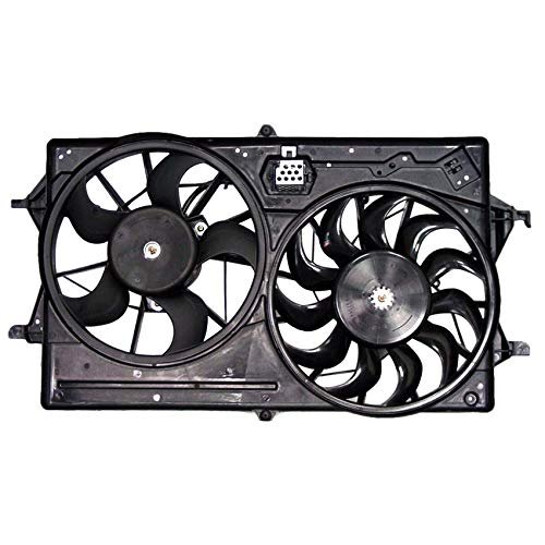 RAREELECTRICAL New Cooling Fan Compatible with Ford Focus Lx Se SVT Zts Ztw Zx3 Zx5 2.0L 2003 By Part Numbers 3S4z-8C607-A 3S4z8c607a 3S4z-8C607-Cd 3S4z8c607cd 3S4z-8C607-Dd 3S4z8c607dd Fo3115153