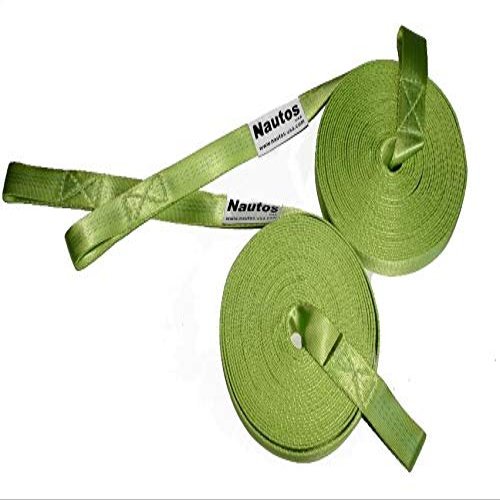 Nautos JACKLINE - Lifeline in Polyester - Lime Color - 6 MTS to 14mts ~ 20 ' to 46' USA (6)