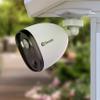 Swann Outdoor Home Security Camera, Spotlight, Weatherproof, Color Night Vision, Heat & Motion Sensor Light, 2-Way Talk and Siren, SWIFI-SPOTCAM-GL (Renewed) view 3