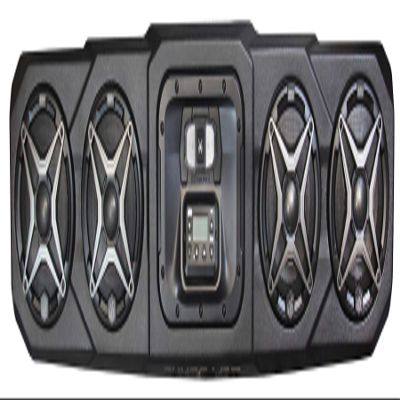 2017 + Polaris Ranger 4 Speaker Overhead System (Fits with Pro-Fit Cage)