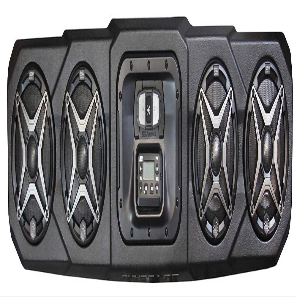 2017 + Polaris Ranger 4 Speaker Overhead System (Fits with Pro-Fit Cage)