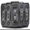 2017 + Polaris Ranger 4 Speaker Overhead System (Fits with Pro-Fit Cage) view 1
