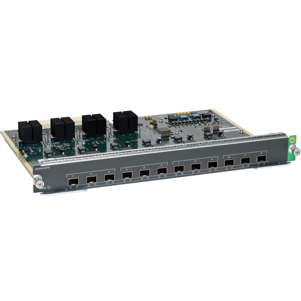 Cisco WS-X4712-SFP-E Catalyst 12-Port Module 4500E Series Line Card (Renewed)