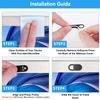 12 PCS Ultra-Thin Webcam Cover Slide for Laptop iPhone iPad MacBook Pro Computer iMac Cell Phone(Tesla Model 3/Y Interior Cabin Camera) PC Accessories Camera Blocker Slider, Great for Privacy view 2