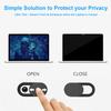 12 PCS Ultra-Thin Webcam Cover Slide for Laptop iPhone iPad MacBook Pro Computer iMac Cell Phone(Tesla Model 3/Y Interior Cabin Camera) PC Accessories Camera Blocker Slider, Great for Privacy view 4