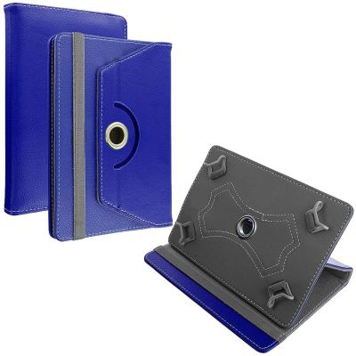 360 Leather Cover Case Stand Wallet for Boyue Likebook Ares K78 Mars T80D 7.8 (Blue)
