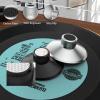Audiocrast Record Weight Aluminum, 130G /4.6OZ, Home Audio Vinyl Disc Stabilizer for LP Turntable (Silver 130S) view 3