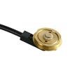 Solid Brass NMO Antenna Mount with UHF Male PL259 Connector 17 ft RG58/U Coax Cable Plus NMO L Bracket 3/4 inches Hole for for Ham UHF VHF CB Cellular Trucker Antenna (17ft Mount+L Bracket, Black) view 2