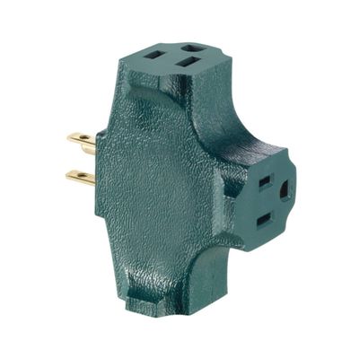 Leviton Triple Grnd Cube Adapter