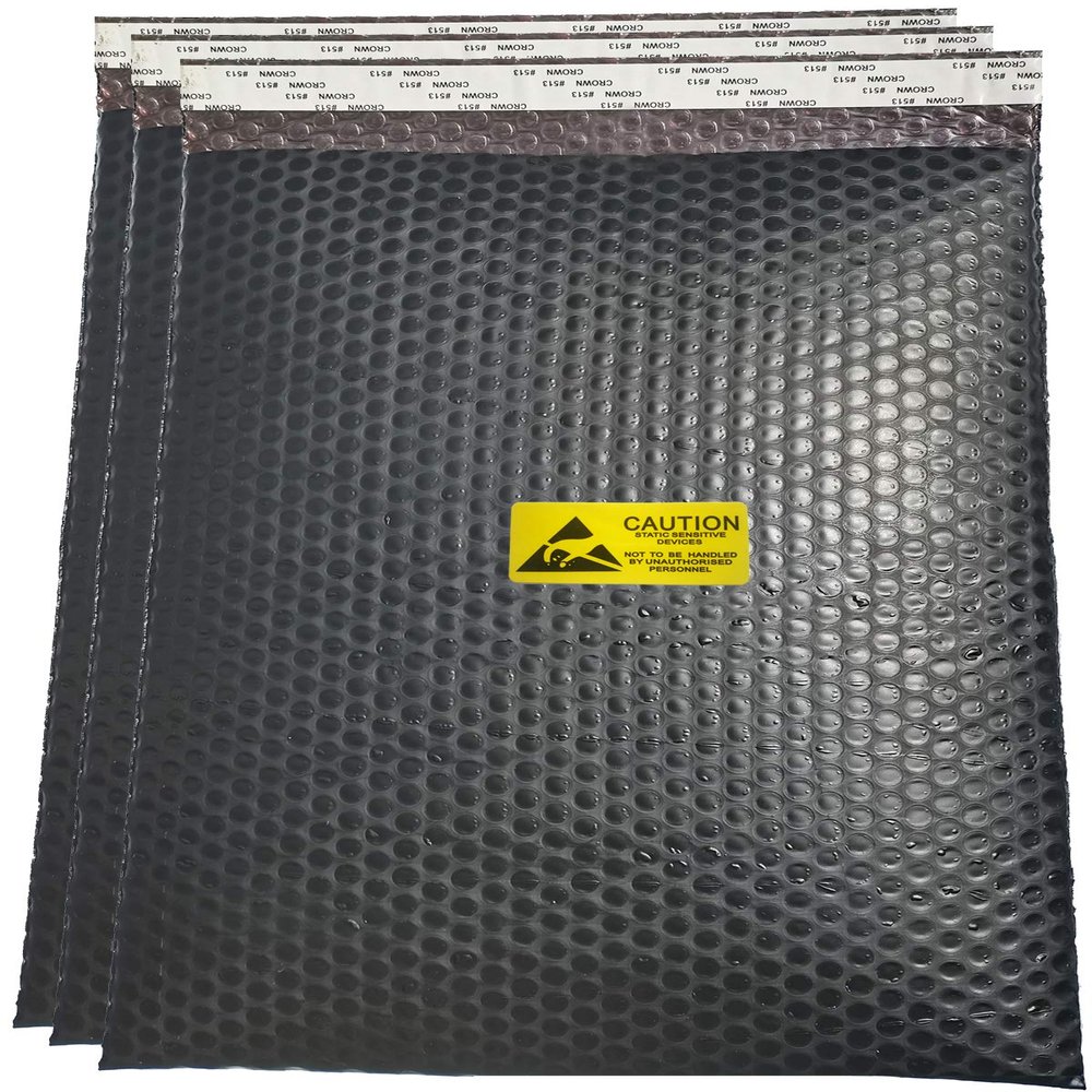 Daarcin 10pcs 11.8x15.7in/30x40cm Large AntiStatic Bubble Bags, Static Shielding Bag for Motherboard Graphic Card or Sensitive Electronic Components