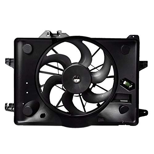RAREELECTRICAL New Cooling Fan Compatible with Lincoln Town Car 2000-2002 1W7z-8C607-Aa 1W7z8c607aa 6U2z-8C60-7D 6U2z8c607d Fo3115121