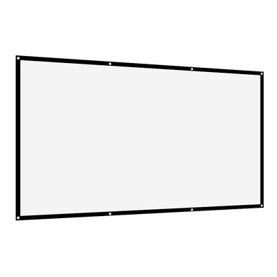 16:9 Projection Screen, Thicken Portable Foldable Non-Crease Soft Projection Screen, with Hook, for Open-air Cinema Indoor Outdoor(120 inches)