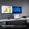 ViewSonic VA2256-MHD_H2 22 Inch 1080p Dual Pack Head-Only Monitors, IPS Display with FreeSync for Dual-Screen Home and Office Setups, HDMI, DisplayPort, and VGA Inputs view 3