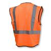 SV3B Black Bottom Economy Mesh Safety Vest view 2