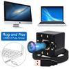 4K USB Camera Autofocus with Microphone Day Night Vision Wide Angle 4K Video Audio Webcam for Computer USB2.0 PC Camera with White LEDs Mini UVC USB with Camera for Raspberry Pi Android Mac Laptop view 2
