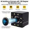 4K USB Camera Autofocus with Microphone Day Night Vision Wide Angle 4K Video Audio Webcam for Computer USB2.0 PC Camera with White LEDs Mini UVC USB with Camera for Raspberry Pi Android Mac Laptop view 3
