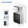 Outlet Wall Mount for Blink Sync Module 2,Simple Mount Bracket Holder for All-New Blink Outdoor and All-New Blink Indoor Home Security Camera with Easy Mount Short Cable (2Pack,White) view 3