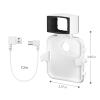 Outlet Wall Mount for Blink Sync Module 2,Simple Mount Bracket Holder for All-New Blink Outdoor and All-New Blink Indoor Home Security Camera with Easy Mount Short Cable (2Pack,White) view 4