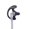 2 Pack Replacement Coil Acoustic Tube for Motorola Kenwood Two Way Radio Earpiece Police Headset Clear Earpiece Tube with Earmold R+L view 3