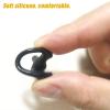 2 Pack Replacement Coil Acoustic Tube for Motorola Kenwood Two Way Radio Earpiece Police Headset Clear Earpiece Tube with Earmold R+L view 4