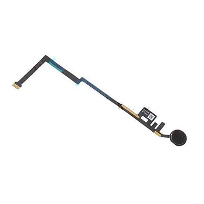ePartSolution_ Replacement Part for Home Button Menu Key Button Flex Cable Ribbon Connector for iPad 5th Gen A1822 A1823 | iPad 6 6th Gen A1893 A1954 USA (Black)