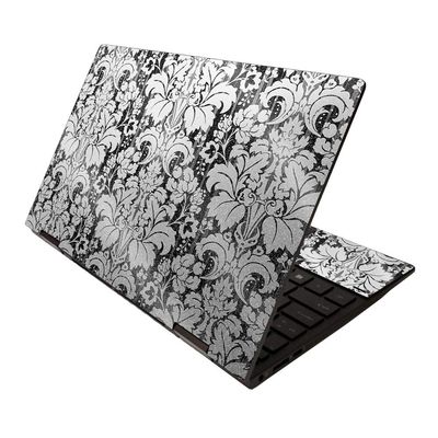 MightySkins Glossy Glitter Skin for HP Envy x360 13" (2020) - Floral Retro | Protective, Durable High-Gloss Glitter Finish | Easy to Apply, Remove, and Change Styles | Made in The USA