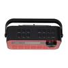 JENSEN JEP-250 Portable Digital AM/FM Weather Radio with Weather Alert and 2-Way Charging, Red, JEP-250 view 3