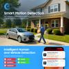 Amcrest 5MP Outdoor POE Camera 2592 x 1944p Bullet IP Security Camera, IP67, 132 Viewing Angle, Human & Vehicle Detection, Tripwire & Intrusion, 5-Megapixel, IP5M-B1186EW-AI-V3 (White) view 3