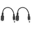 2Pcs Converter Cable 7.4x5.0mm Female to 5.5x2.5mm Male Suitable for Short Distance Connection Premium ABS Material, Durable and Sturdy view 2