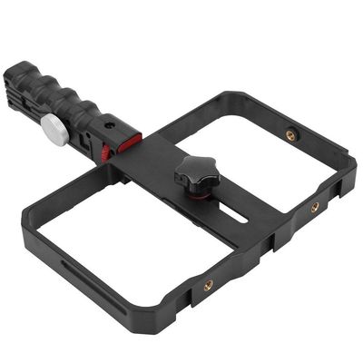 Estink Universal Phone Stabilizer Rabbit Cage, Suitable for 6. Mobile Phone, Black, 1/4 inch Screw Mount, Cold Shoe