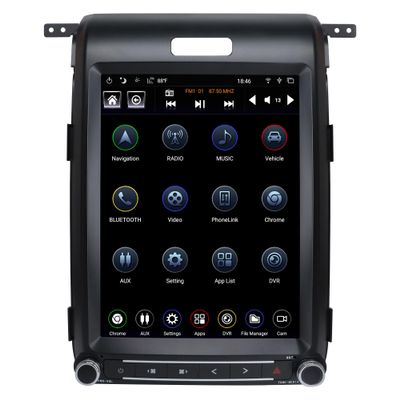 UNIMEAUTO T-Style 12.1 Touch Screen Radio for Ford F150 2013-2014, Android Head Unit with GPS Navigation, Bluetooth, WiFi, USB/AUX | Supports CarPlay,Backup Camera & Climate Control