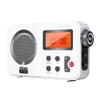 Shower Radio Speaker, AM/FM Radio with LCD Display,Portable Stereo Radio with Earphone Port for Home, Beach,Hot Tub, Bathroom, Outdoor view 1