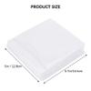 600PCS CD DVD Sleeves, FULANDL Premium CD Double-Sided Refill Plastic Sleeve for CD and DVD Storage Binders (White) view 2