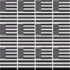 (x12) 2" x 1.2" American Subdued Flag Decal USA United States Hard Hat 3M Reflective Sticker RH view 1