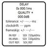 Carnation Communications Inc. CC3030 SDI/HDSDI/4K 1.5G/3G/6G Video Quality PSNR + Latency Delay Measurement/Test/Analysis view 4