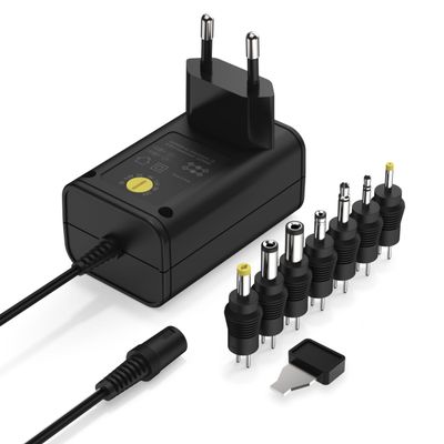 ANSMANN APS 300 Universal Charger Charger for Small Electronic Devices (Wireless Phone, Measuring Device, etc.) Charger & 7 Connectors for Devices with a Max Capacity of 600 mA.