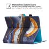 7 Inch Universal Case, GSFY Pretty Folio Stand Protective Case Leather Pocket Cover with Stylus Holder for Samsung/Kindle/Huawei/Lenovo/Nook 7.0 Inch Tablet - Moon view 4