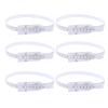 Scicalife 6 Piece Head Circumference Measuring Tape Flexible Infant Head Circumference Tape Measure for Newborn Baby and Arm Measurement Portable Plastic Measure Ruler for Home or Clinic Use view 1