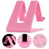 Hemobllo 1pc Hands Phone Stand Holder Plastic Desktop Pad for Home Office and Travel Non- Support for Smartphones and Tablets view 4