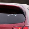 NBFU Cute Cat Jumping Animal Lover Pet 1 (Hologram) (Set Of 2) Premium Waterproof Vinyl Decal Stickers For Laptop Phone Accessory Helmet Car Window Bumper Mug Tuber Cup Door Wall Decoration view 2