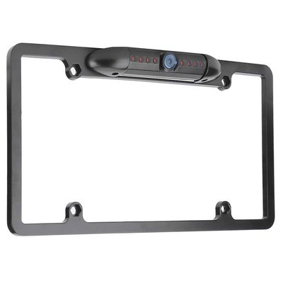 License Plate Backup Rear View Camera 170 Viewing Angle Universal Car License Plate Camera Waterproof Night Vision LED Reversing Assist for Cars,SUVs,Minivans 58F and 176F & RH 95% MAX