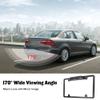 License Plate Backup Rear View Camera 170 Viewing Angle Universal Car License Plate Camera Waterproof Night Vision LED Reversing Assist for Cars,SUVs,Minivans 58F and 176F & RH 95% MAX view 2