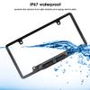 License Plate Backup Rear View Camera 170 Viewing Angle Universal Car License Plate Camera Waterproof Night Vision LED Reversing Assist for Cars,SUVs,Minivans 58F and 176F & RH 95% MAX view 4