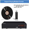 WISCENT Compact DVD Player for TV, Multi-Region Free, with HDMI/RCA/USB/MIC,Full HD Picture Quality,Anti-Skip,CD/DVD Player for Smart TV(not Blu-ray Player) view 2