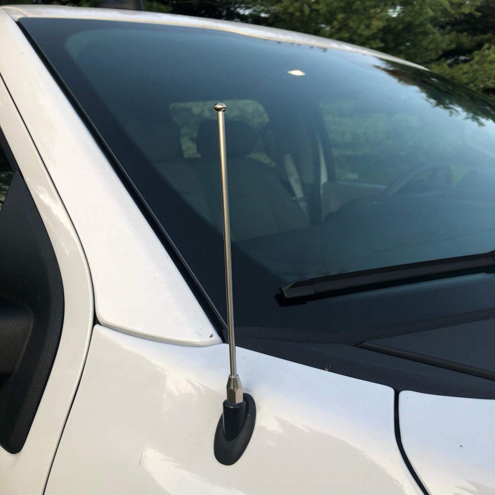 7" Stainless Chrome Antenna Mast for Chevrolet Colorado 2007-2012