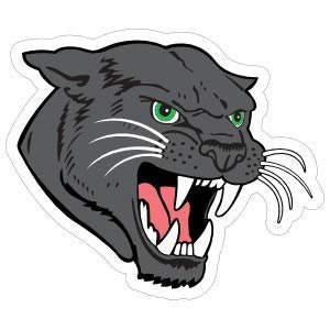 Black Panther Head Mascot - Pack of 4 - StickerVinyl Waterproof Sticker Decal Car Laptop Wall Window Bumper Sticker