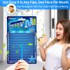 Drain Sticks Drain Cleaner Sticks Keeps Drains and Pipes Clear Clean Scent view 3