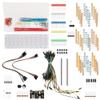 Electronics Component Starter Kit, Projects Learning Basic Starter Kit, Large Quantity for DIY Electronics Enthusiasts Learn Electronic Components view 2