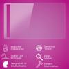 atFoliX Plastic Glass Protective Film compatible with Huion HS611, 9H Hybrid-Glass FX Screen Protector view 3