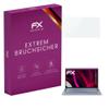 atFoliX Plastic Glass Protective Film compatible with Asus ZenBook 14, 9H Hybrid-Glass FX Screen Protector view 1